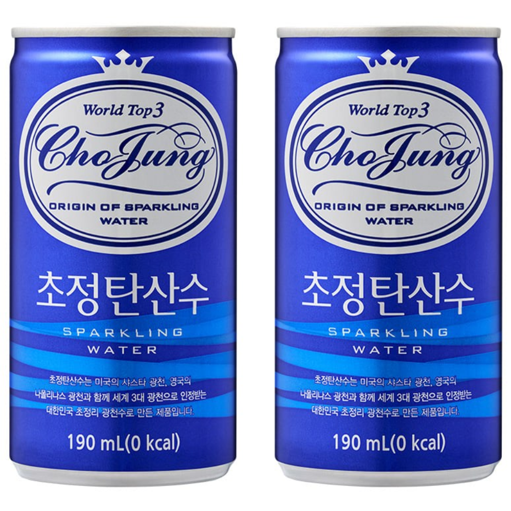 일화 초정탄산수 플레인, 190ml, 60개