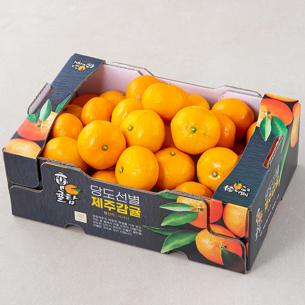 [로켓프레시] 귤탐 당도선별 11Brix 감귤, 2kg(로열과), 1개