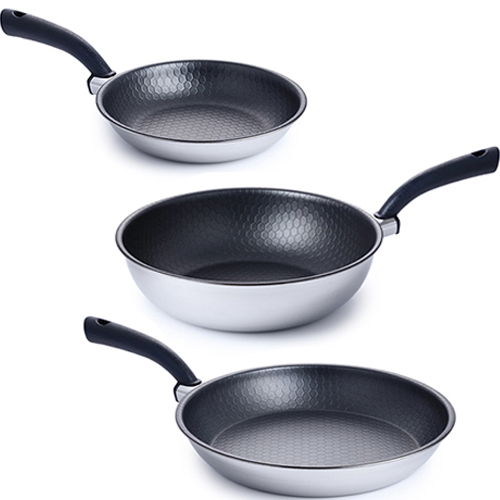 알텐바흐 인덕션 헥사 통5중 프라이팬 세트 3개, 혼합색상, 프라이팬 22cm + 프라이팬 28cm + 궁중팬 28cm, 1개