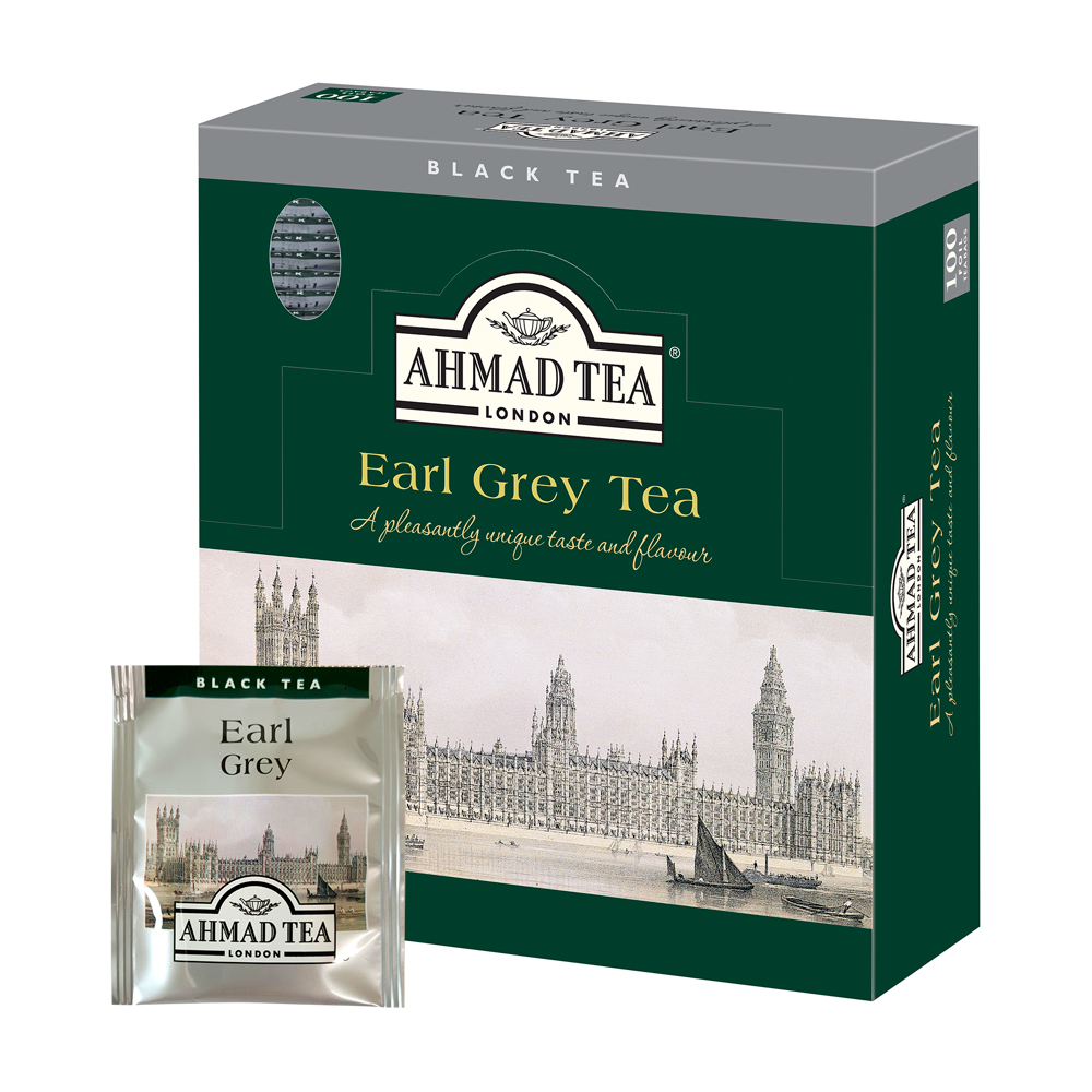 Ahmad 아마드티 얼그레이 홍차 Earl Grey (100 티백), 2g, 100개입, 1개