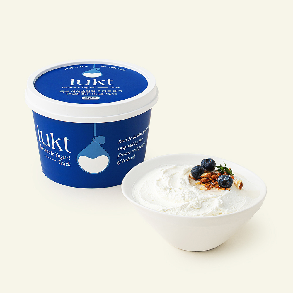 [로켓프레시] LUKT 아이슬란딕 요거트 띠크, 450g, 1개